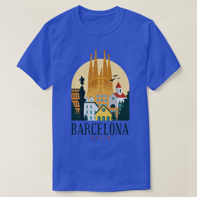 Barcelona T-Shirt (Design Front)