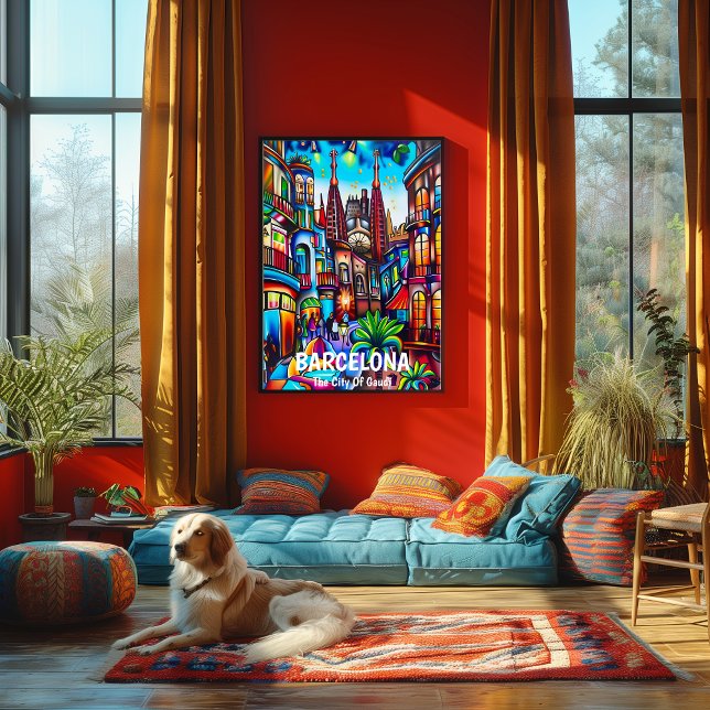 Barcelona: The City of Gaudí. Poster (Creator Uploaded)