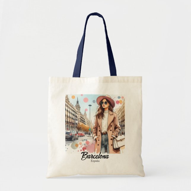 Barcelona Tote Bag (Front)