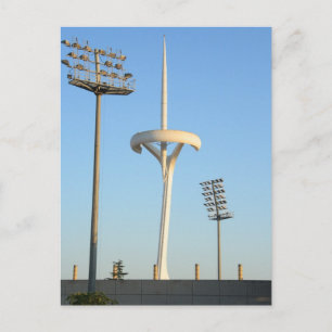 Barcelona TV tower Postcard