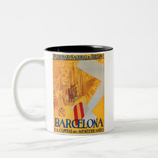 BARCELONA Two-Tone COFFEE MUG