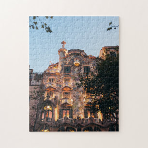 Barcelonas Famous Casa Batlló In Passeig de Gràcia Jigsaw Puzzle