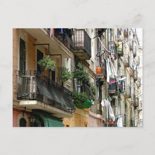 Barceloneta Postcard (Front)