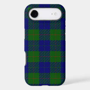 Barclay clan tartan blue green plaid