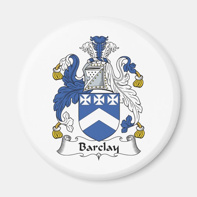 Barclay Family Crest Magnet (Front)