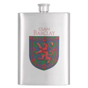 Barclay Hunting Tartan Scottish Plaid Hip Flask