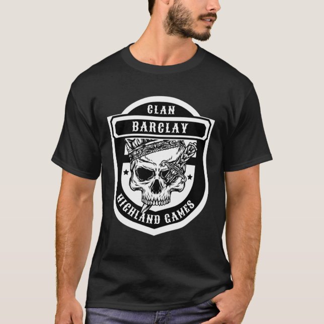 Barclay Scottish Clan Games T-Shirt (Front)