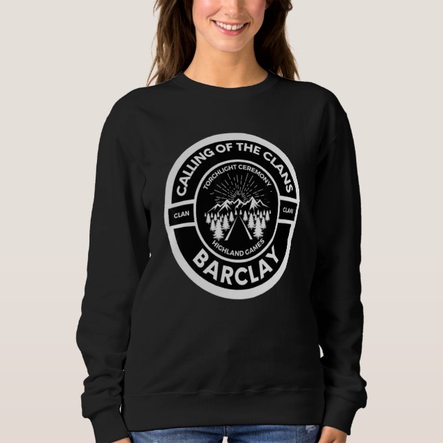 Barclay Scottish Torch Light Ceremony Highland Gam Sweatshirt (Front)