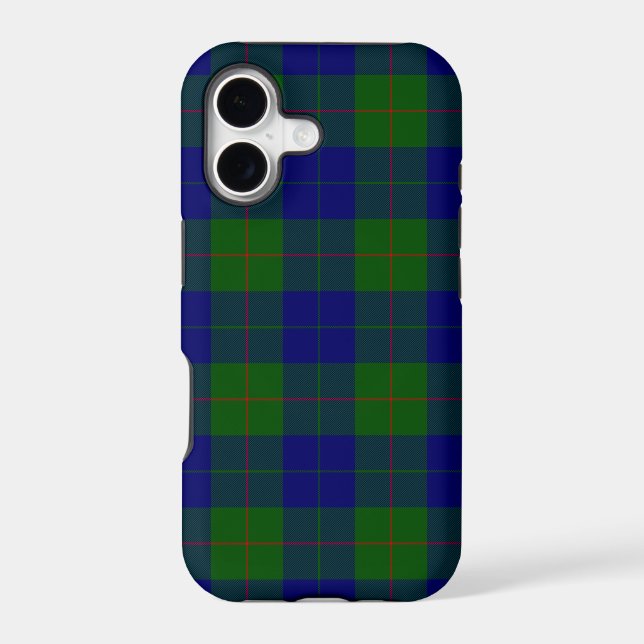 Barclay tartan blue green plaid (Back)
