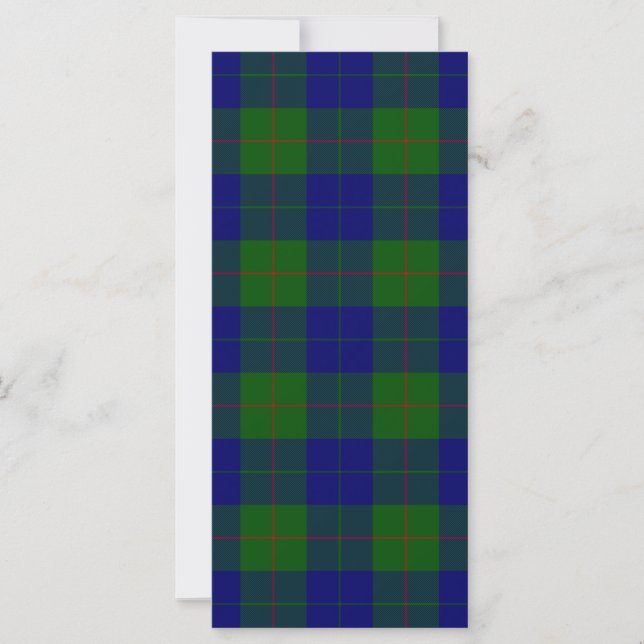 Barclay tartan blue green plaid (Front)