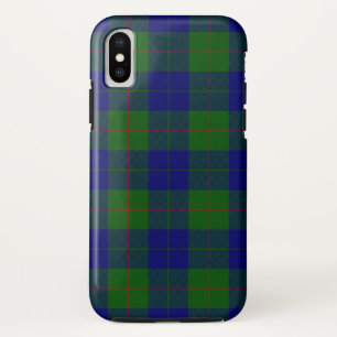Barclay tartan blue green plaid Case-Mate iPhone case