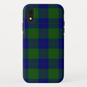Barclay tartan blue green plaid Case-Mate iPhone case