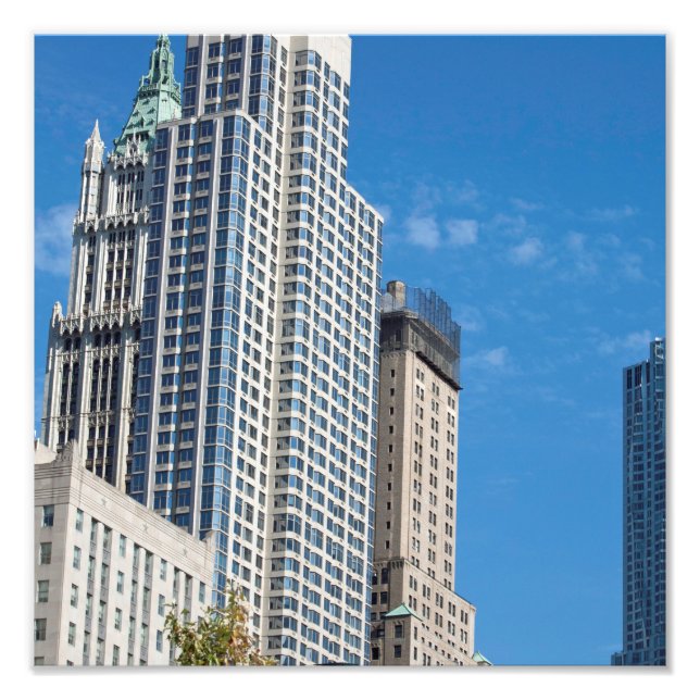 Barclay Tower Manhattan New York City Photo Print (Front)