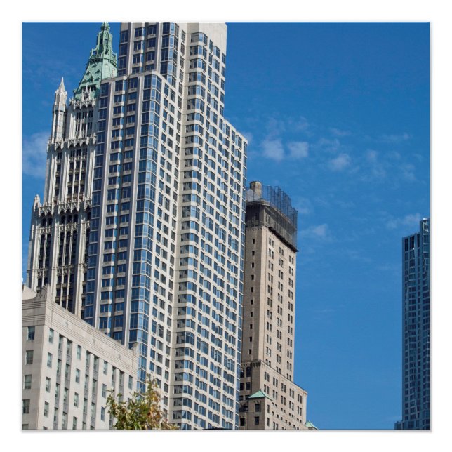 Barclay Tower Manhattan New York City Poster (Front)