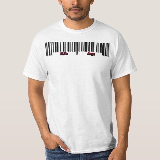 barcode2-big T-Shirt (Front)