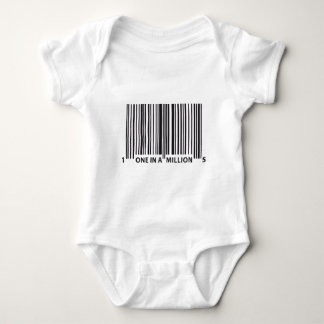 BARCODE BABY BODYSUIT