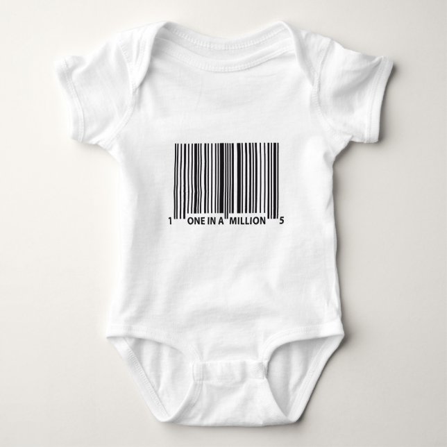 BARCODE BABY BODYSUIT (Front)