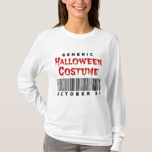 Barcode Generic Halloween Costume October 31 T-Shirt