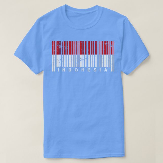 Barcode Indonesia T-Shirt (Design Front)