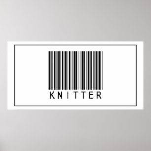 Barcode Knitter Poster
