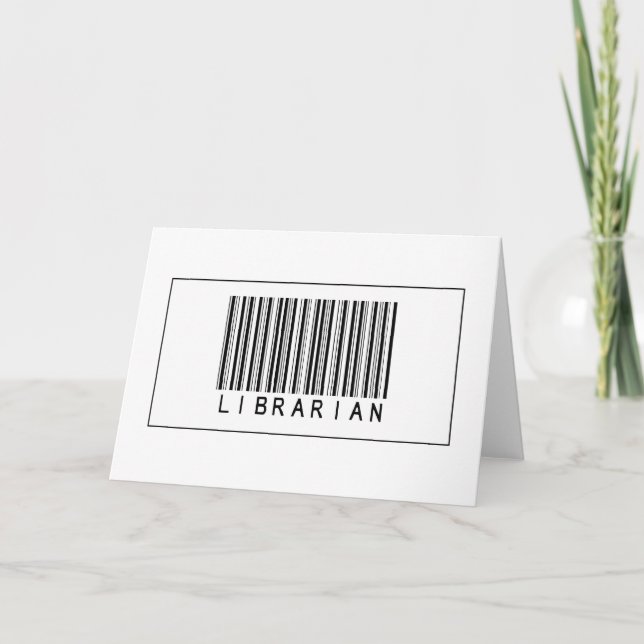 Barcode Librarian Card (Front)