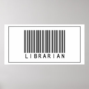 Barcode Librarian Poster
