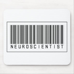 Barcode Neuroscientist Mouse Pad