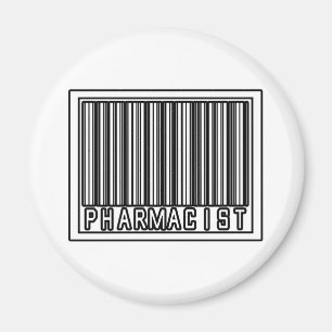 Barcode Pharmacist Magnet