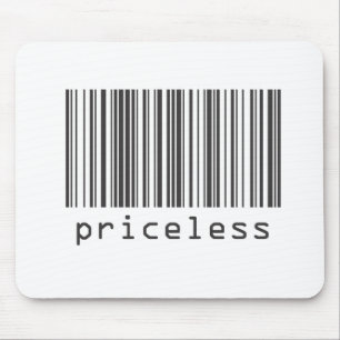 Barcode - Priceless Mouse Pad
