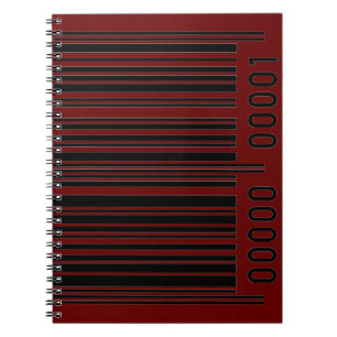Barcode Spiral Notebook