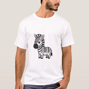 Barcode Zebra Cutie T-Shirt