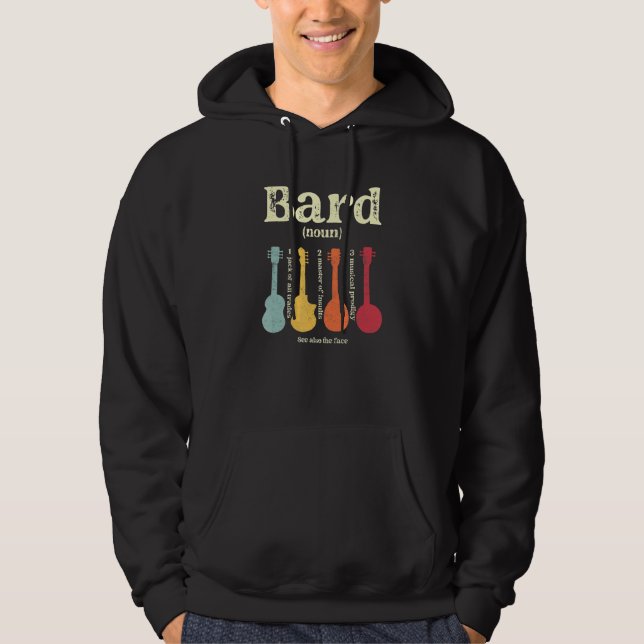 Bard Class Tabletop Definition Musical Prodigy Ins Hoodie (Front)