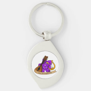 Bard Dice Design Key Ring