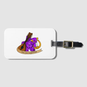 Bard Dice Design Luggage Tag