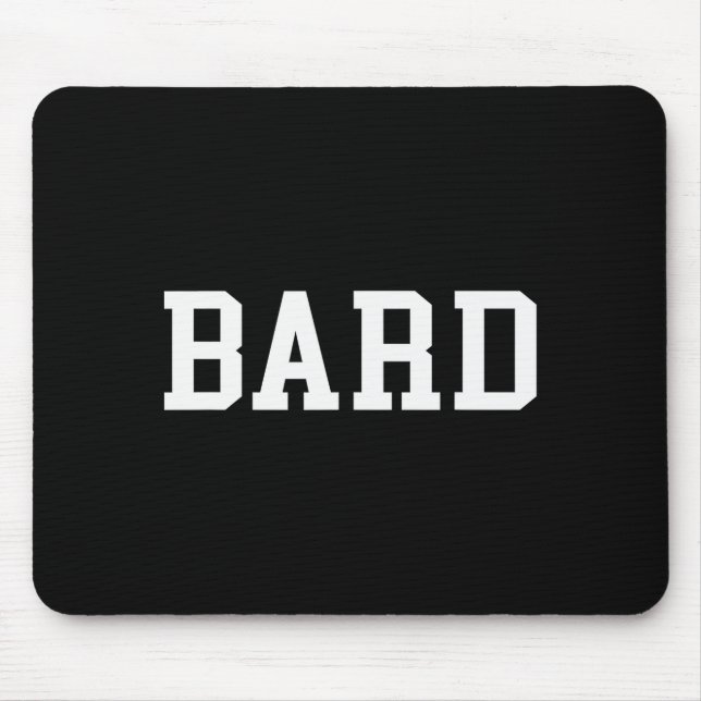 Bard  mouse pad (Front)