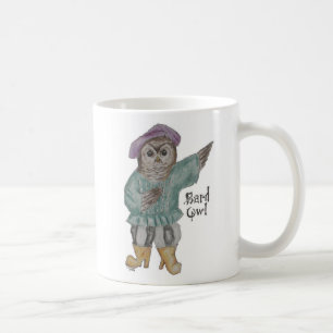 Bard Owl Coffee Mug