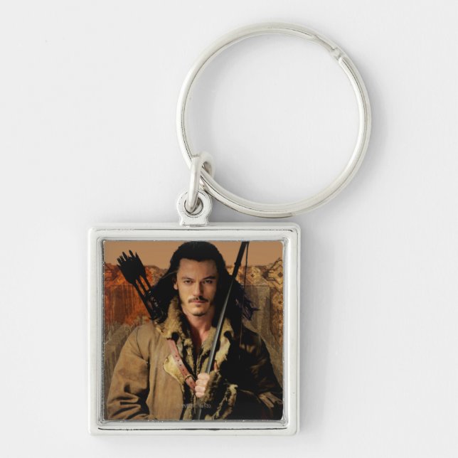 BARD THE BOWMAN™ Framed Graphic Key Ring (Front)