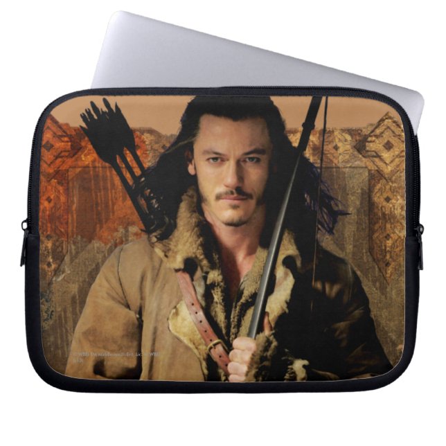 BARD THE BOWMAN™ Framed Graphic Laptop Sleeve (Front)