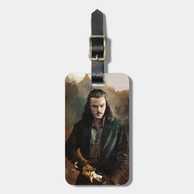 BARD THE BOWMAN™ Graphic Luggage Tag (Front Vertical)
