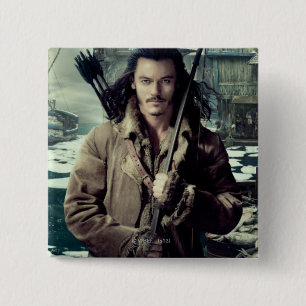 BARD THE BOWMAN™ in Laketown 15 Cm Square Badge