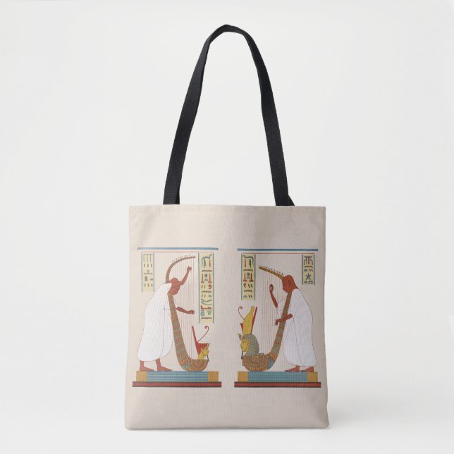Bards of Ramses III Ancient Egypt Tote Bag (Front)