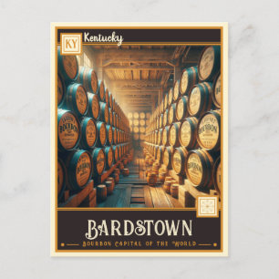 Bardstown, Kentucky Vintage Postcard