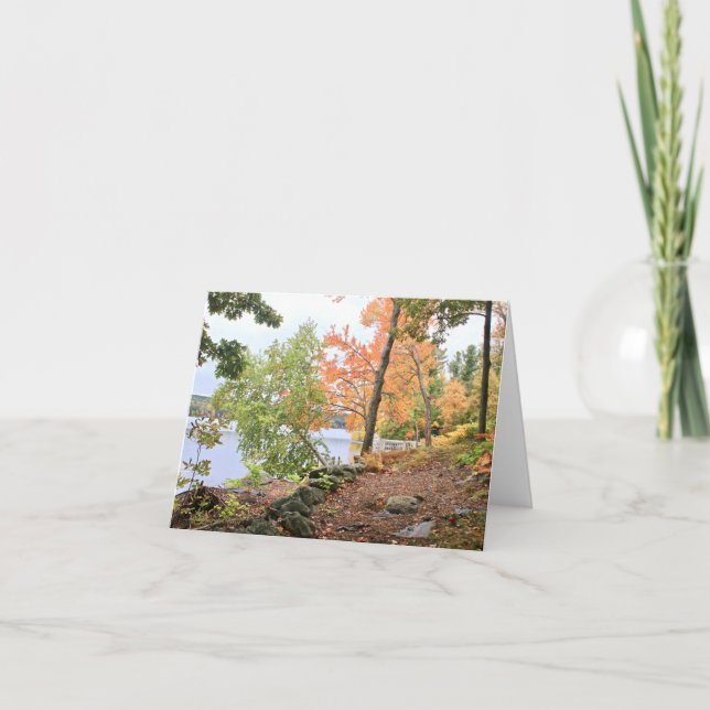 Bare Hill Pond Thank You Card (Front)
