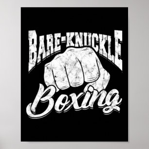 Bare-knuckle Boxing - Bare-knuckle Sport And Fitne Poster