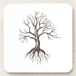 Bare tree coaster