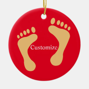 Barefoot Beach Bum Thunder_Cove Ceramic Tree Decoration