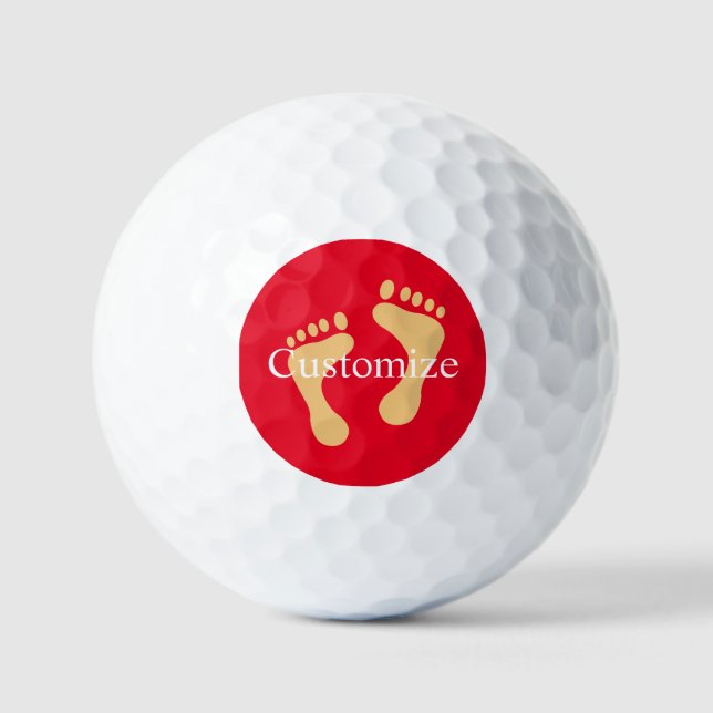Barefoot Beach Bum Thunder_Cove   Golf Balls (Front)