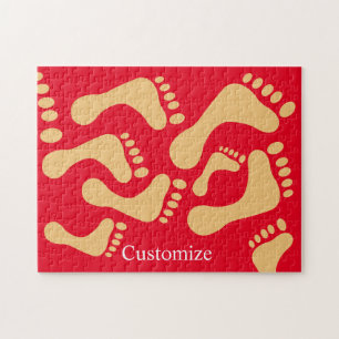 Barefoot Beach Bum Thunder_Cove Jigsaw Puzzle