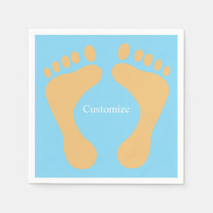 Barefoot Beach Bum Thunder_Cove Napkin