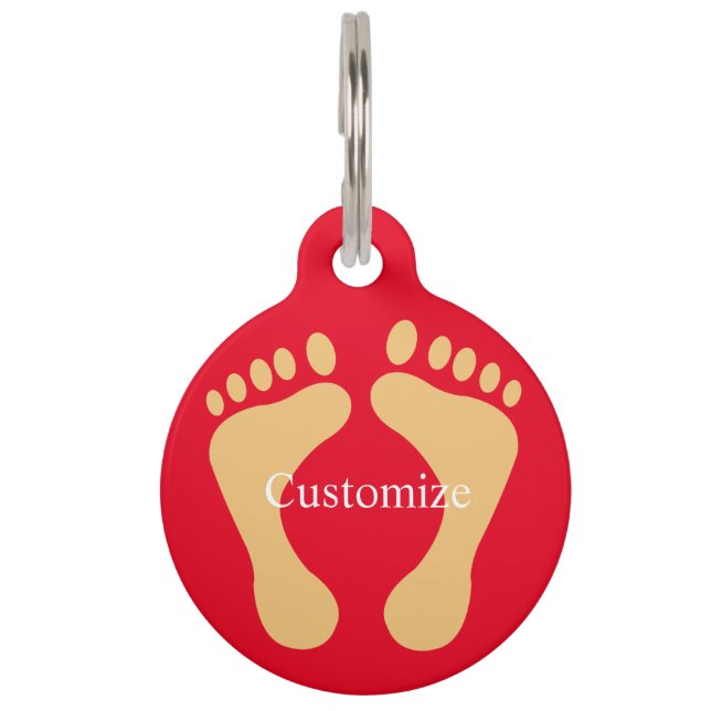 Barefoot Beach Bum Thunder_Cove   Pet Tag (Front)